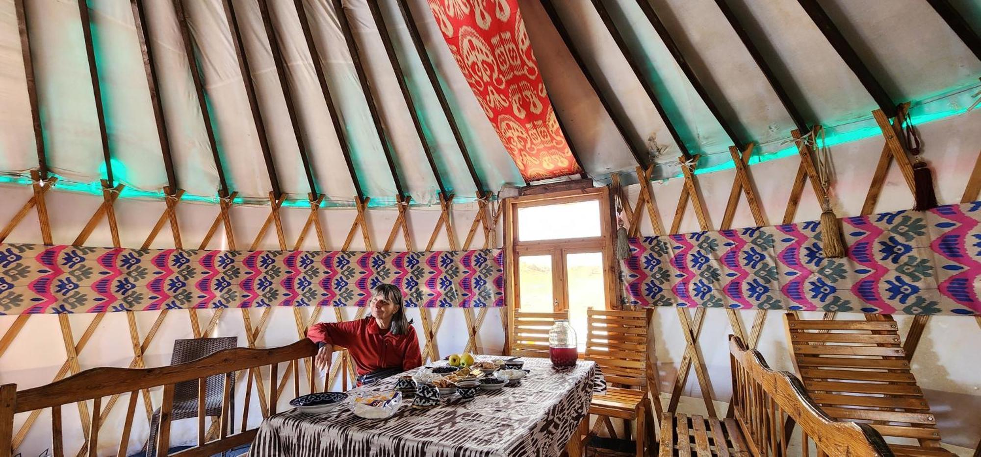 Hotel Kyzylkum Nights Camp & Family Yurt Nurota Exteriér fotografie