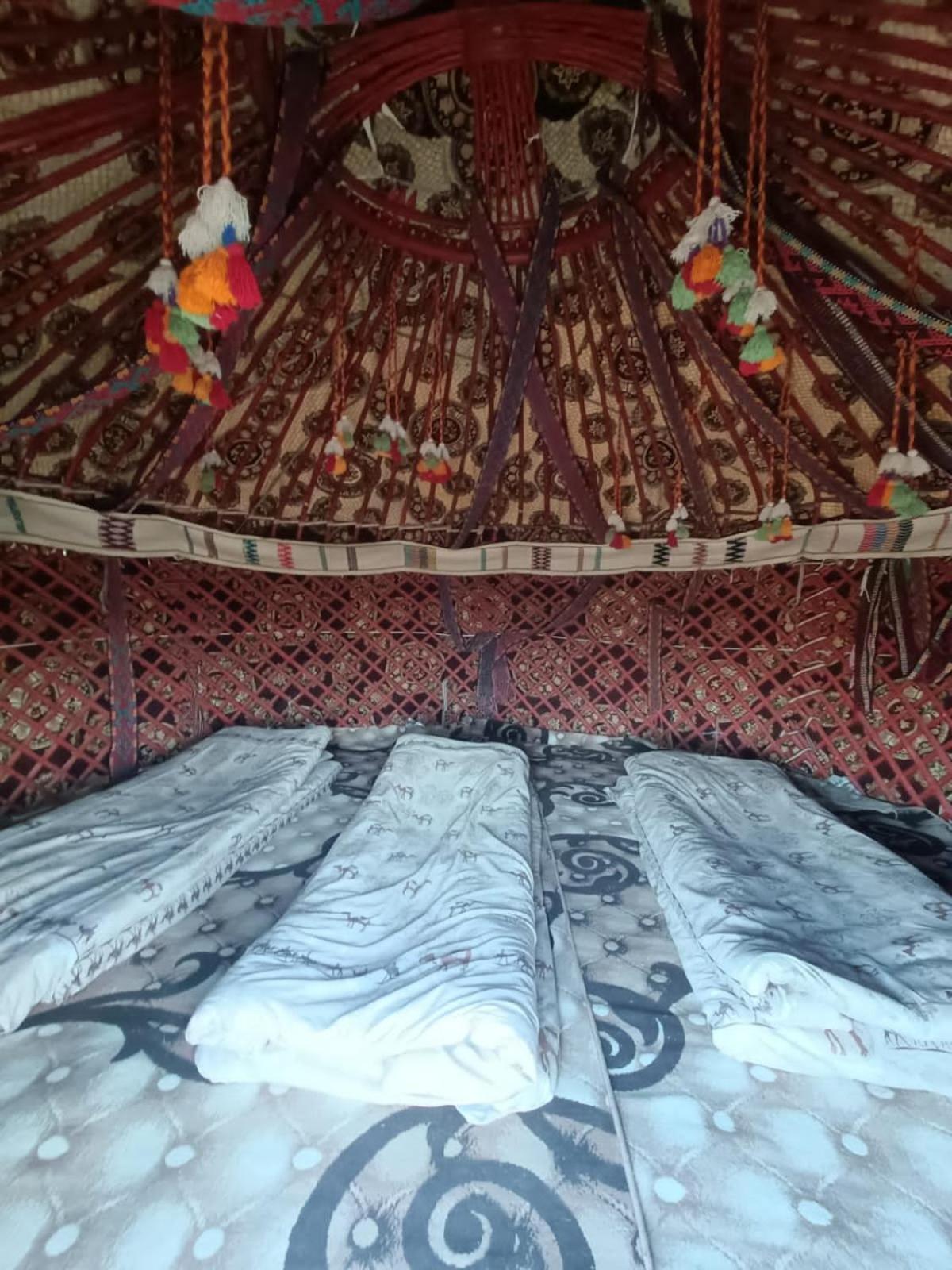 Hotel Kyzylkum Nights Camp & Family Yurt Nurota Exteriér fotografie